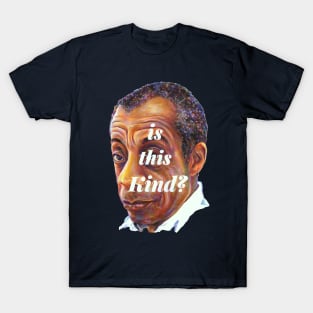 Avuncular Wisdom - James Baldwin Portrait T-Shirt